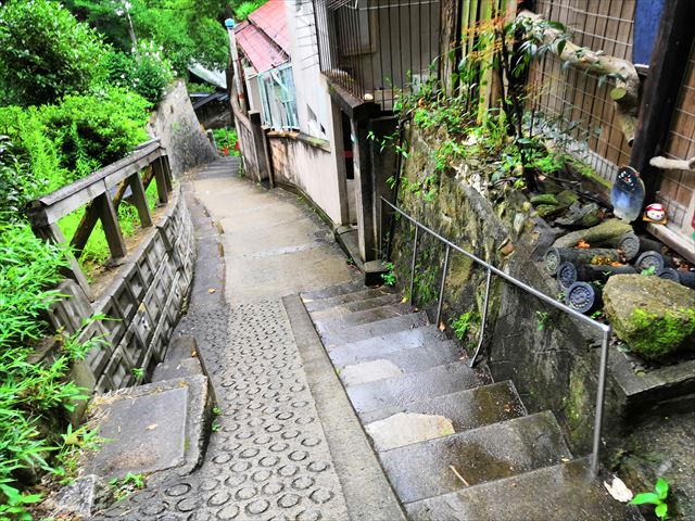 階段と坂道