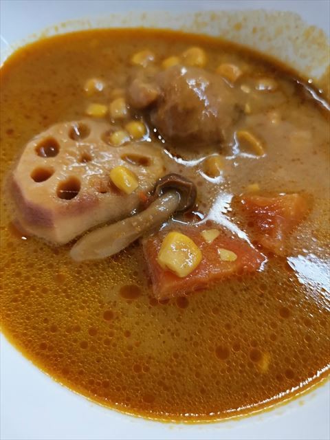 【沖縄グルメ】無印良品「素材を生かした根菜のスパイシースープカレー」